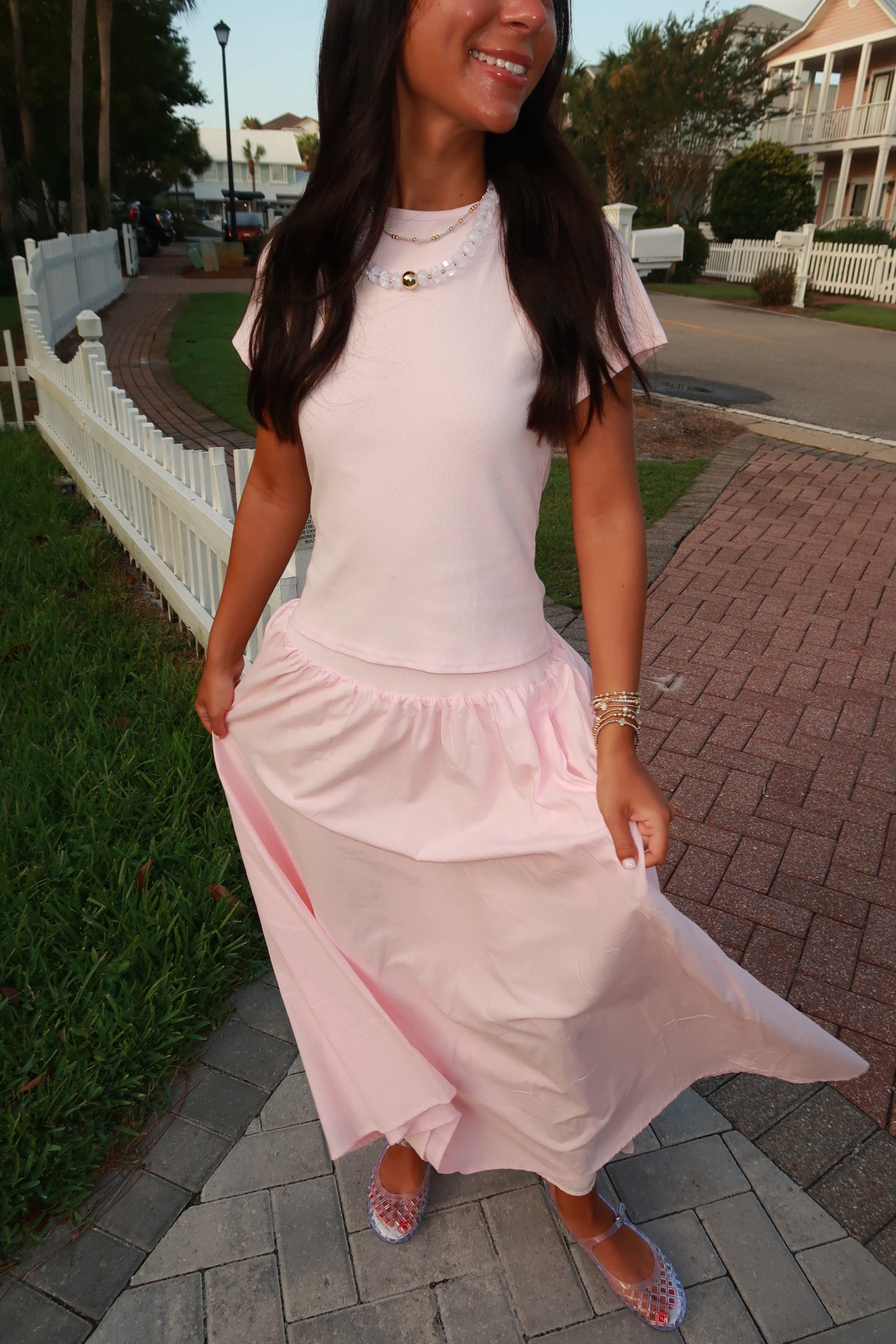 Pink Sands Baby Tee