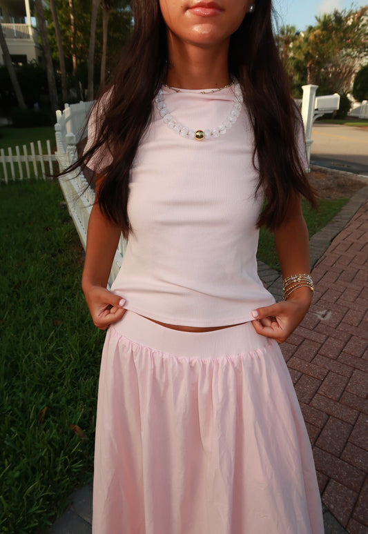 Pink Sands Baby Tee